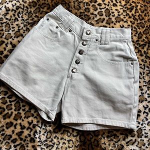 Retro high waisted shorts